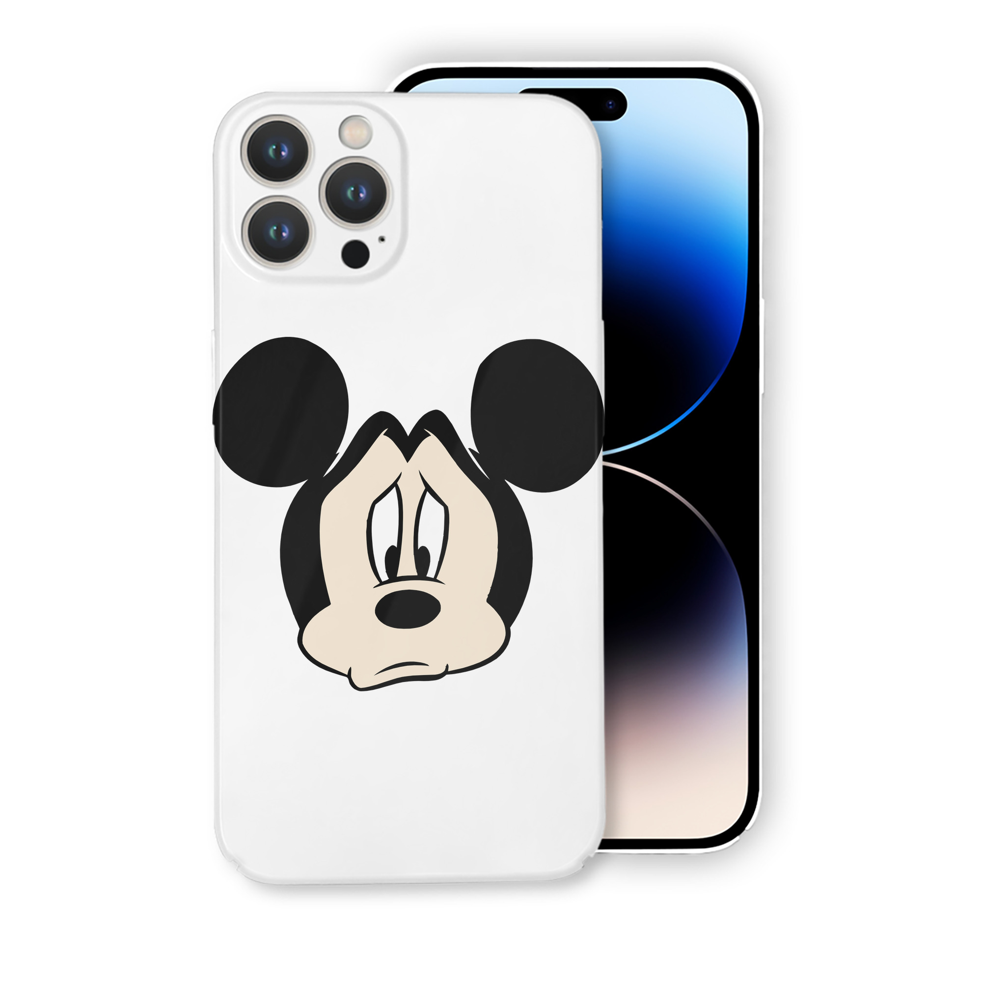 （画像用） ミッキーマウス Mickey Mouse 【iPhone 14シリーズ対応】ハードケース